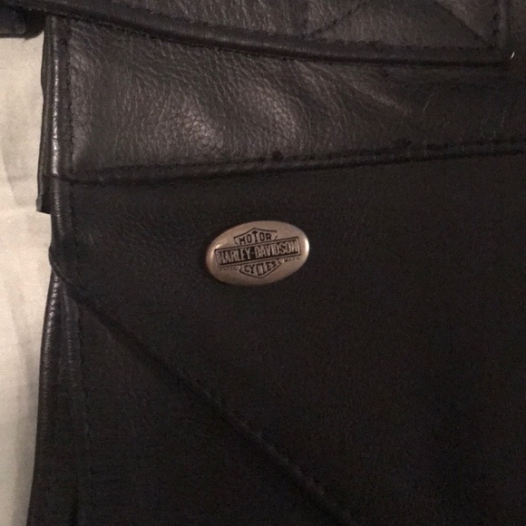 Harley Davidson Riding Jacket & Chaps - Picture 7 of 8